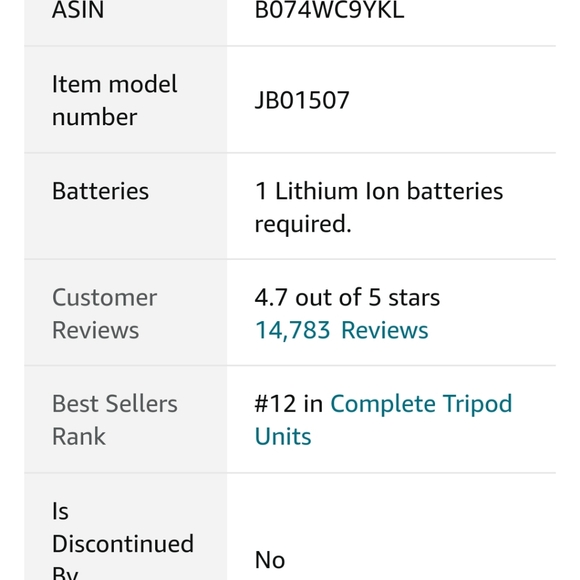 Joby camera stand - Picture 7 of 14